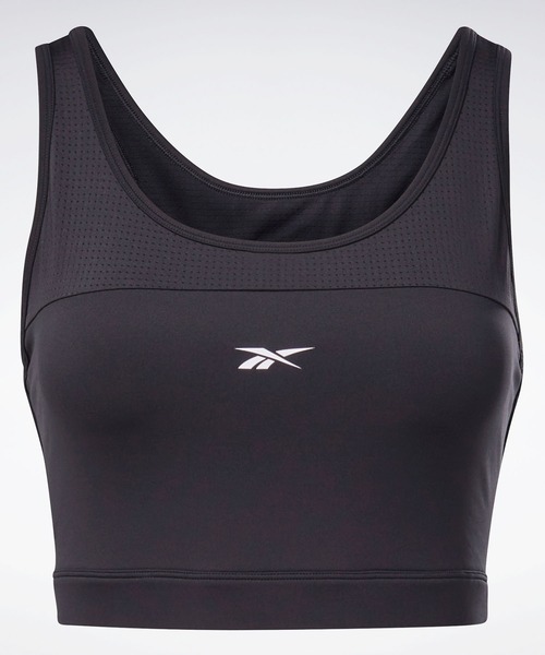 Reebok（リーボック）の「ワークアウト レディ メッシュ ブラレット / Workout Ready Mesh Bralette（スポーツブラ・レディース・ブルー/ブラック・SMALL/MEDIUM/LARGE/X-LARGE/X-SMALL）」の12枚目の写真
