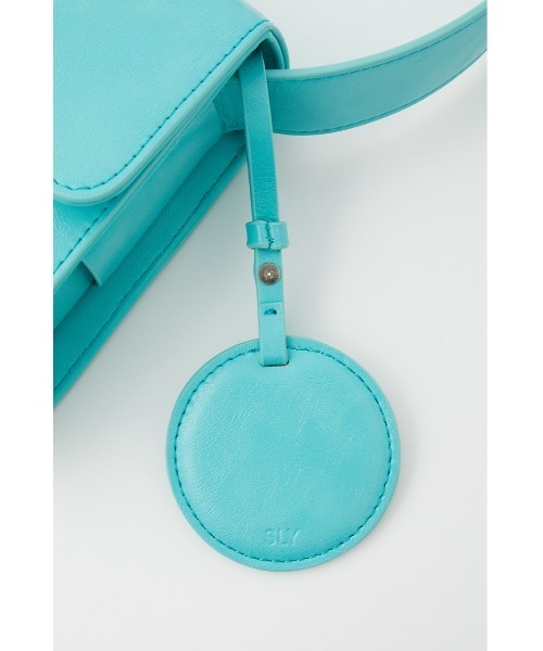 SLY(スライ)の「SIDE THIN BAG ショルダー バッグ(ショルダーバッグ・レディース・イエロー系その他/ライトブルー/ブラック・FREE)」の16枚目の写真