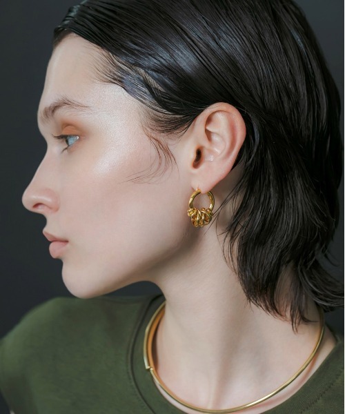 pluie プリュイ ピアス シルバー 箱付き アクセサリー 両耳 pluie プリュイ ピアス シルバー 箱付き アクセサリー 両耳