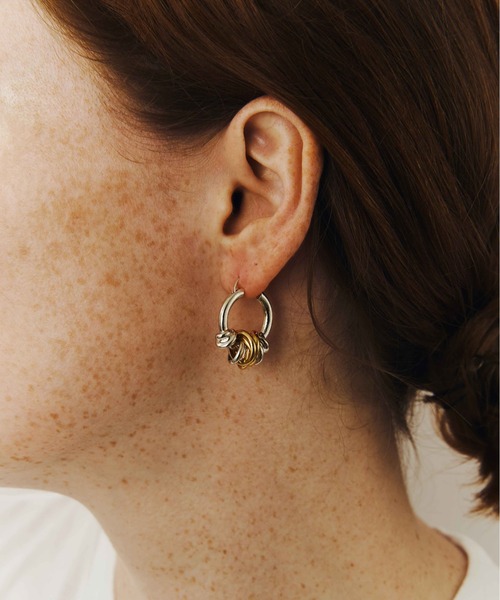 LAPUIS(ラピュイ)Coil Aroundピアス（ピアス（両耳用））｜LAPUIS