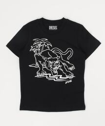 DIESEL | DIESEL KID ジュニア アニマルモチーフ Tシャツ 半袖  グラフィック プリント(Tシャツ/カットソー)