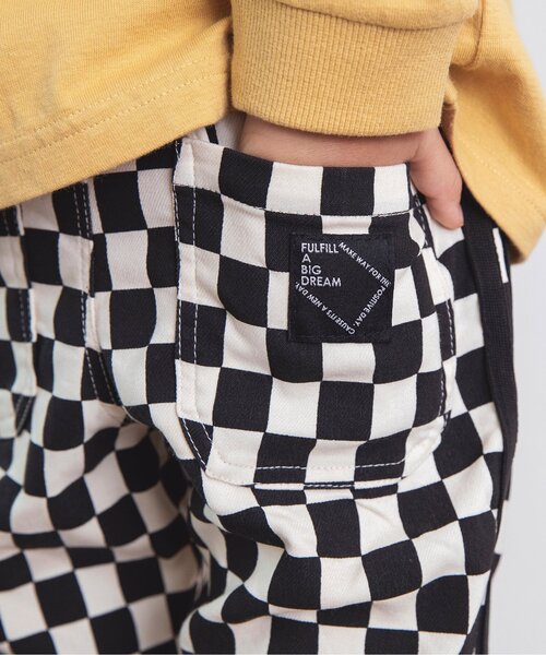 BREEZE（ブリーズ）の「/4柄ラインパンツ_ストレッチ 10分丈（その他パンツ・キッズ・ベージュ/ネイビー/ブラック/カーキ・140/150/120/100/110/130/90）」の10枚目の写真