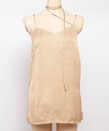 キャミソール CLANE SLANT ARRANGE RIBBON CAMISOLE CLANE - リボンキャミソール - SLANT ARRANGE RIBBON CAMISOLE