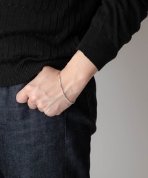 TOM WOOD curb chain silver bracelet トムウッド カーブチェーン シルバー ブレスレット