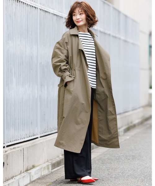 mili an deni（ミリアンデニ）の「キャンディ袖オーバーサイズコート