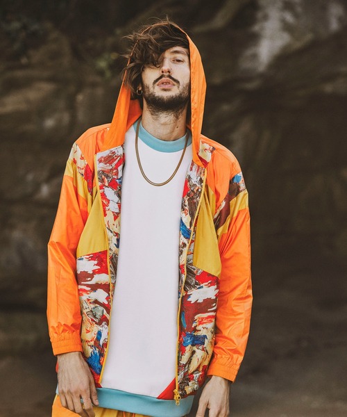 NO ID.(ノーアイディ)の「【NO ID.】Bonding Switch Dolman Sleeve Pullover / ボンディング 切替 ドルマン スリーブ プルオーバー(Tシャツ/カットソー・メンズ・イエロー/ホワイト/ブラック/カーキ・ONE SIZE)」の22枚目の写真