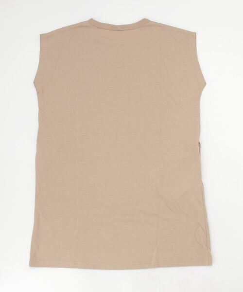 Champion（チャンピオン）の「【Champion/チャンピオン】キッズ フレンチスリーブワンピース（ワンピース・キッズ・ベージュ/ネイビー/グレー・140/160/130/150）」の4枚目の写真