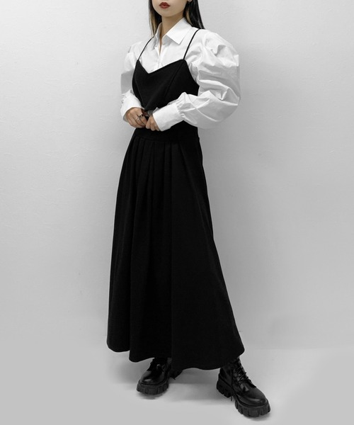 LVEU.(ラブユ.)の「Sweat skirt setup / スウェットスカートセットアップ(セットアップ・レディース・ブラック・FREE)」の18枚目の写真