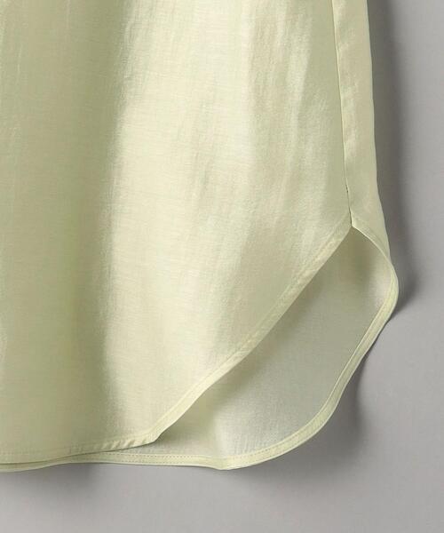 BEAUTY&YOUTH UNITED ARROWS(ビューティーアンドユースユナイテッドアローズ)の「BY セルロースブレンド ヨークギャザー シャツ -ウォッシャブル-(シャツ/ブラウス・レディース・オフホワイト/ベージュ/ライム・FREE)」の21枚目の写真