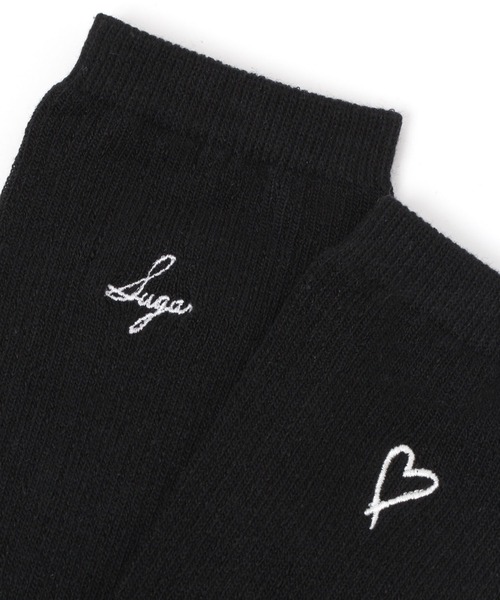 GLOBAL WORK（グローバルワーク）の「キッズ/ガールズハイソックス2P/274221（ソックス/靴下・キッズ・ホワイト/ブラック・MEDIUM/LARGE/X-LARGE）」の5枚目の写真