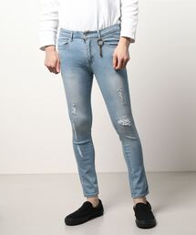 qwerty | QWERTY/クワーティ/denim/デニム/Damage denim(デニムパンツ)