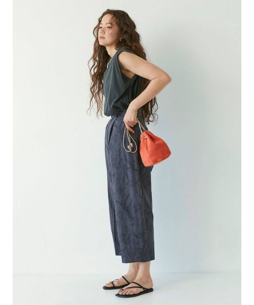 Ungrid（アングリッド）の「リアルスウェード巾着BAG（ハンドバッグ・レディース・ピンク/オレンジ/グリーン/ブルー/ベージュ・FREE）」の17枚目の写真