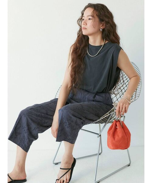 Ungrid（アングリッド）の「リアルスウェード巾着BAG（ハンドバッグ・レディース・ピンク/オレンジ/グリーン/ブルー/ベージュ・FREE）」の18枚目の写真