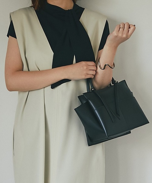 un dix cors(アンディコール)の「高見え 軽量ミニショルダー(ショルダーバッグ・レディース・アイボリー/ミント/ベージュ/ブラック・FREE)」の1枚目の写真