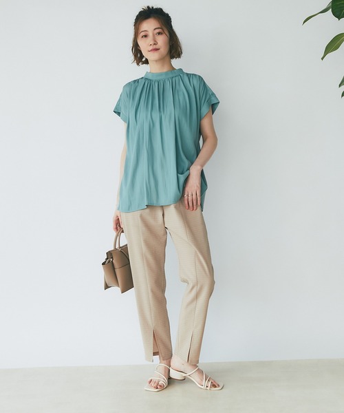 un dix cors(アンディコール)の「高見え 軽量ミニショルダー(ショルダーバッグ・レディース・アイボリー/ミント/ベージュ/ブラック・FREE)」の10枚目の写真