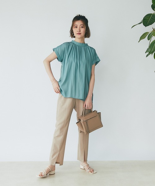 un dix cors(アンディコール)の「高見え 軽量ミニショルダー(ショルダーバッグ・レディース・アイボリー/ミント/ベージュ/ブラック・FREE)」の9枚目の写真