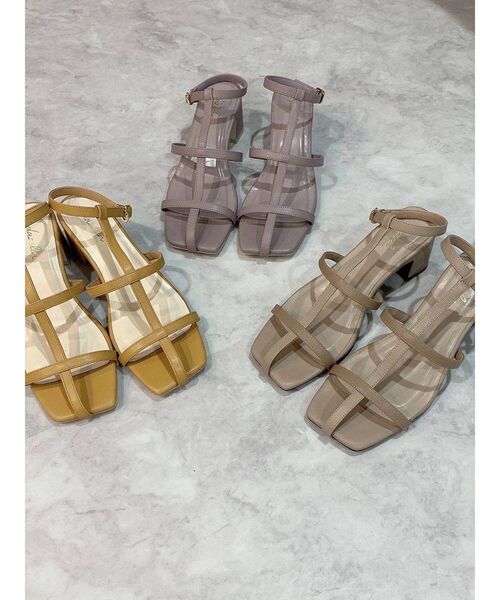 dazzlin（ダズリン）の「スリムストラップサンダル（サンダル・レディース・ベージュ/ラベンダー/キャメル・SMALL/MEDIUM/LARGE）」の18枚目の写真