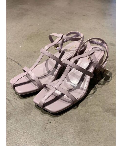 dazzlin（ダズリン）の「スリムストラップサンダル（サンダル・レディース・ベージュ/ラベンダー/キャメル・SMALL/MEDIUM/LARGE）」の9枚目の写真
