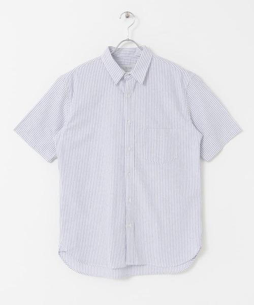 URBAN RESEARCH ROSSO MEN(アーバンリサーチロッソメン)の「『XLサイズあり』『抗菌/防臭』ハイパフォーマンスオックス半袖シャツ(シャツ/ブラウス・メンズ・ホワイト/ライトブルー/ブラック/グレー/グレー系その他/ネイビー/ストライプ・SMALL/MEDIUM/LARGE/X-LARGE)」の13枚目の写真