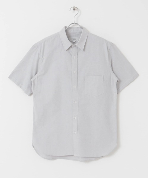 URBAN RESEARCH ROSSO MEN(アーバンリサーチロッソメン)の「『XLサイズあり』『抗菌/防臭』ハイパフォーマンスオックス半袖シャツ(シャツ/ブラウス・メンズ・ホワイト/ライトブルー/ブラック/グレー/グレー系その他/ネイビー/ストライプ・SMALL/MEDIUM/LARGE/X-LARGE)」の12枚目の写真