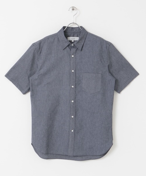 URBAN RESEARCH ROSSO MEN(アーバンリサーチロッソメン)の「『XLサイズあり』『抗菌/防臭』ハイパフォーマンスオックス半袖シャツ(シャツ/ブラウス・メンズ・ホワイト/ライトブルー/ブラック/グレー/グレー系その他/ネイビー/ストライプ・SMALL/MEDIUM/LARGE/X-LARGE)」の10枚目の写真