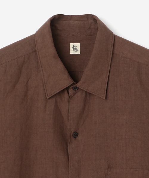 Kaptain Sunshine（キャプテン サンシャイン）の「KAPTAIN SUNSHINE | レギュラーカラーシャツ MEN（シャツ/ブラウス・メンズ・ブラック/ブラウン・40/38）」の5枚目の写真