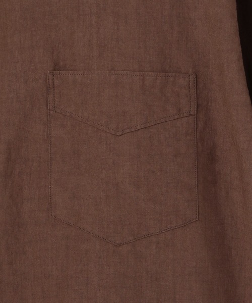 Kaptain Sunshine（キャプテン サンシャイン）の「KAPTAIN SUNSHINE | レギュラーカラーシャツ MEN（シャツ/ブラウス・メンズ・ブラック/ブラウン・40/38）」の9枚目の写真