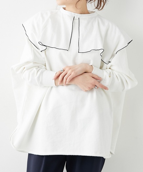 よしむね 裏毛ロゴ刺繍プルオーバー（Tシャツ/カットソー）｜PUAL CE CIN