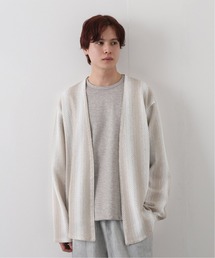 EDIFICE | ラッセル オンブレ ストライプ ニット カーディガン(カーディガン/ボレロ)