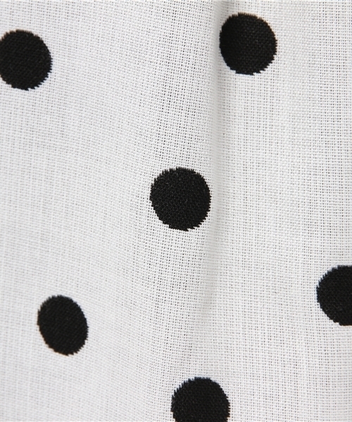 La TOTALITE（ラトータリテ）の「ニジュウオリドットスカート。（スカート・レディース・ブラック/ホワイト・36/38）」の12枚目の写真