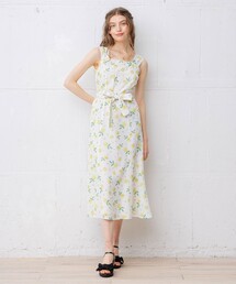 【WEB限定】【TOCCA LAVENDER】LA VITA E DOLCE Print ドレス