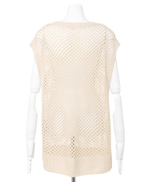 MLI'A(エムリア)の「BIGメッシュベスト(ベスト・レディース・ブラック/ブラウン/ナチュラル・M)」の21枚目の写真