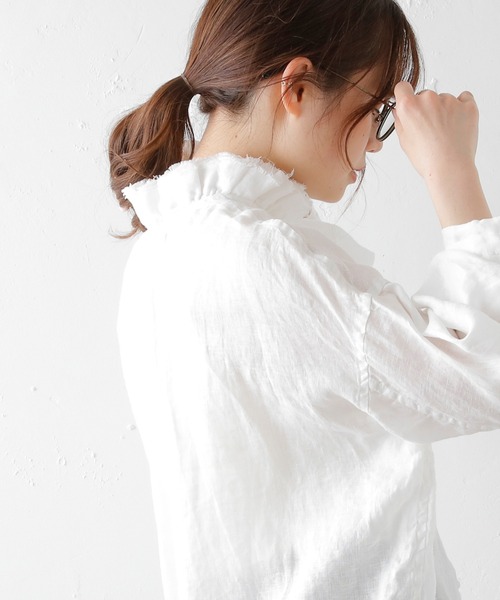 PUAL CE CIN（ピュアルセシン）の「【WEB限定】フリルが大人