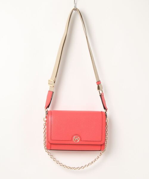 MICHAEL KORS(マイケルコース)の「FREYA コンバーチブル チェーンポシェット クロスボディ スモール(ショルダーバッグ・レディース・ピンク系・FREE)」の2枚目の写真