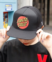 SANTACRUZ/サンタクルーズ Classic Dot Mesh Trucker High Profile Hat メッシュキャップ