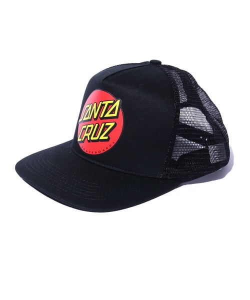 SANTA CRUZ（サンタクルーズ）の「SANTACRUZ/サンタクルーズ Classic Dot Mesh Trucker High Profile Hat メッシュキャップ（キャップ・メンズ・ホワイト×ブラック/ブラック×ブラック・FREE）」の12枚目の写真