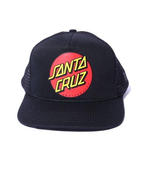 SANTA CRUZ（サンタクルーズ）の「SANTACRUZ/サンタクルーズ Classic Dot Mesh Trucker High Profile Hat メッシュキャップ（キャップ・メンズ・ホワイト×ブラック/ブラック×ブラック・FREE）」の11枚目の写真