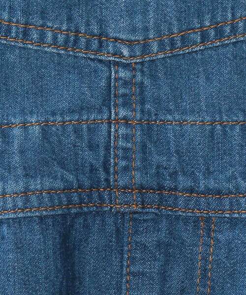 DRESKIP（ドレスキップ）の「◆【wrangler(ラングラー)別注】 サロペットスカート（サロペット/オーバーオール・レディース・ネイビー/オリーブ/ブラック・03/02）」の17枚目の写真