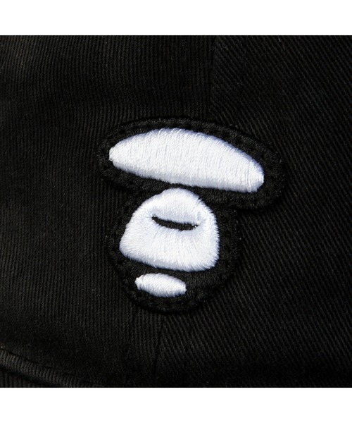 AAPE BY A BATHING APE（エーエイプバイアベイシングエイプ）の「AAPE   CAP（キャップ・メンズ・ブルー系その他2/ブラック・FREE）」の4枚目の写真