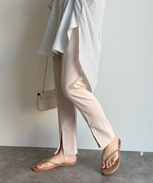 DouDou（ドゥドゥ）の「【WEB限定】パギンス（その他パンツ・レディース・ブラック/モカ/グレイッシュベージュ・FREE）」の22枚目の写真