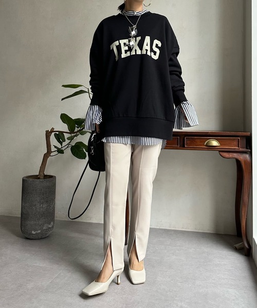 DouDou（ドゥドゥ）の「【WEB限定】パギンス（その他パンツ・レディース・ブラック/モカ/グレイッシュベージュ・FREE）」の15枚目の写真