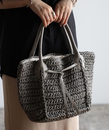 GUSCIO | 【グッシオベーシック】かごバッグ リボン(かごバッグ)