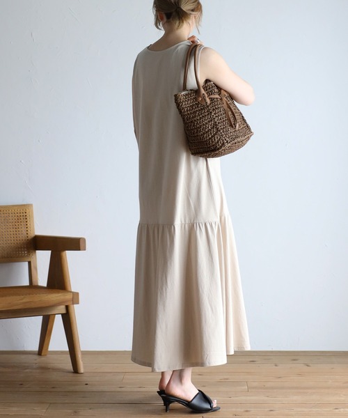 GUSCIO（グッシオ）の「【グッシオベーシック】かごバッグ　リボン（かごバッグ・レディース・ブラック/ブラウン/グレー・FREE）」の7枚目の写真