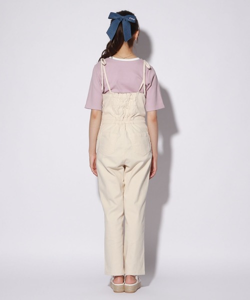 repipi armario(レピピ アルマリオ)の「カタリボンサロペット(サロペット/オーバーオール・キッズ・インディゴブルー/アイボリー/モカ・SMALL/MEDIUM/LARGE)」の8枚目の写真