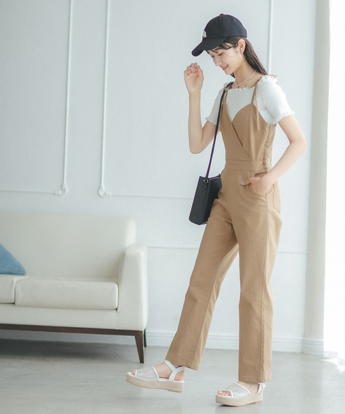 repipi armario(レピピ アルマリオ)の「カタリボンサロペット(サロペット/オーバーオール・キッズ・インディゴブルー/アイボリー/モカ・SMALL/MEDIUM/LARGE)」の21枚目の写真