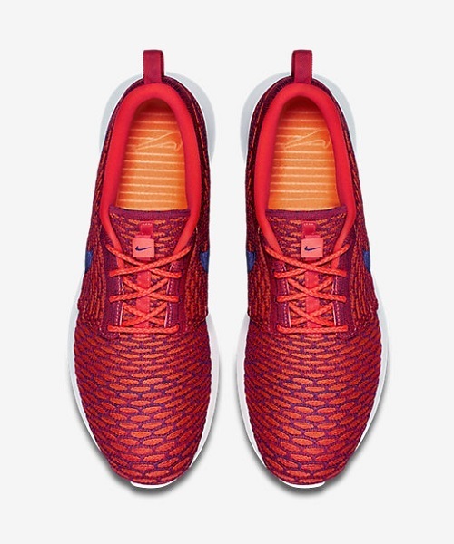 NIKE SPORTSWEAR（ナイキスポーツウェアー）の「メンズ ナイキ ローシ フライニット NIKE ROSHE NM FLYKNIT 677243（スニーカー・メンズ・ブラック/レッド/ブルー・26.5cm/27.5cm/28cm/27cm/28.5cm）」の14枚目の写真