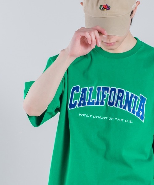 tシャツ カレッジワッペンTシャツ レディース メンズ MLB tシャツ 「MLB」別注ワッペン刺繍Tシャツ メンズ レディース