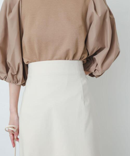 ストレッチハイウエストマーメイドスカート