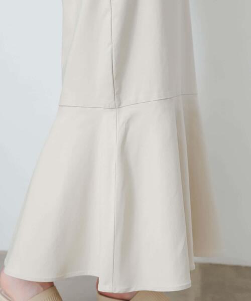 ストレッチハイウエストマーメイドスカート