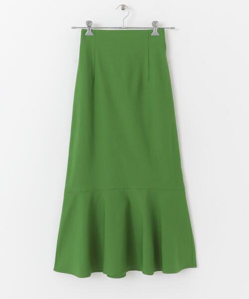 SENSE OF PLACE by URBAN RESEARCH(センスオブプレイスバイアーバンリサーチ)の「ストレッチハイウエストマーメイドスカート(スカート・レディース・ブラック/ブルー/ブラウン/アイボリー/マスタード/グリーン・MEDIUM/TALL/X-SMALL/LARGE/SMALL)」の10枚目の写真